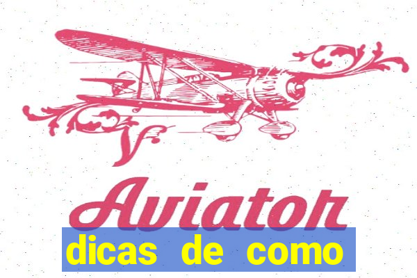 dicas de como jogar aviator