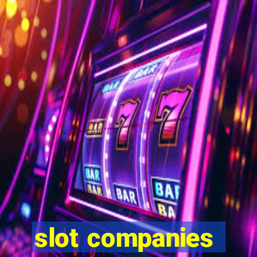 slot companies