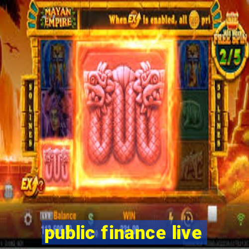 public finance live