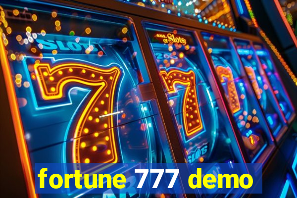 fortune 777 demo