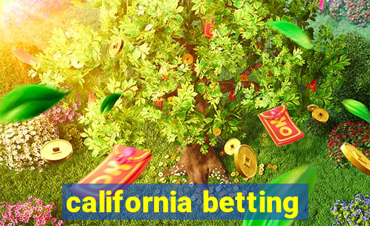 california betting