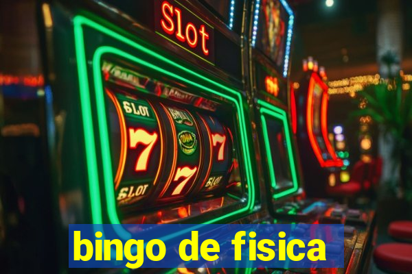 bingo de fisica