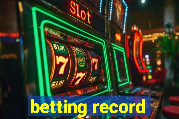 betting record