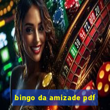 bingo da amizade pdf