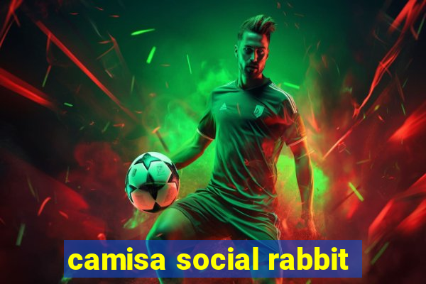 camisa social rabbit