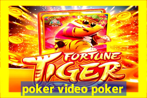 poker video poker