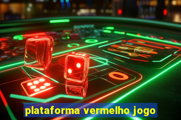 plataforma vermelho jogo