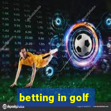 betting in golf