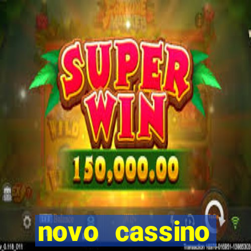 novo cassino pagando no cadastro