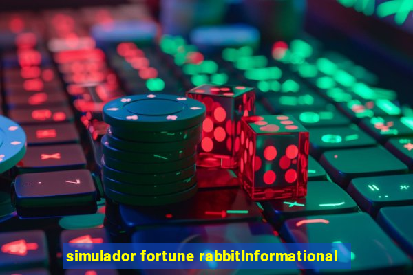 simulador fortune rabbitInformational