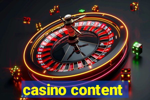 casino content