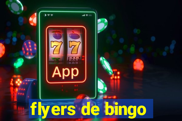 flyers de bingo