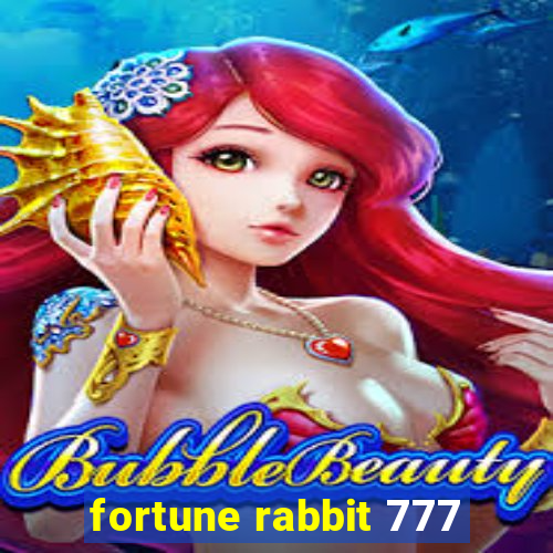 fortune rabbit 777