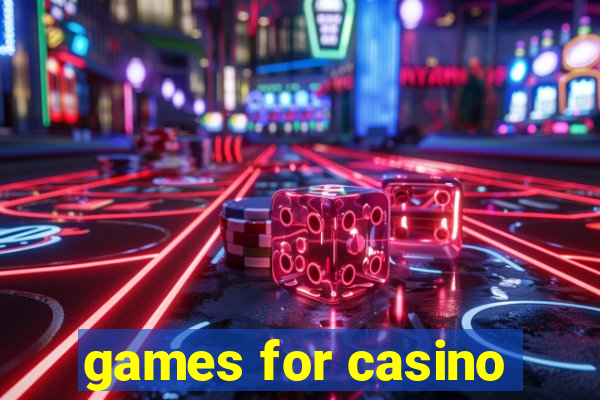 games for casino