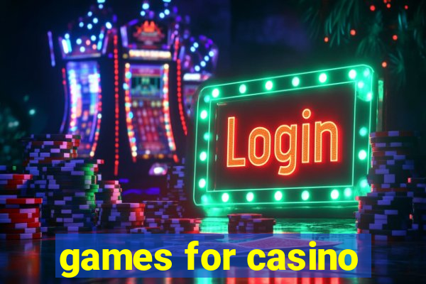 games for casino