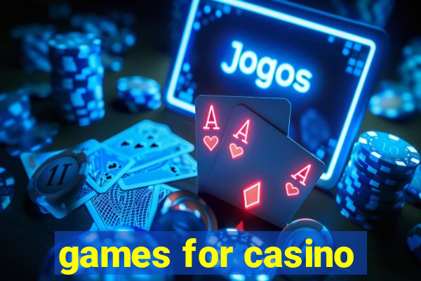 games for casino