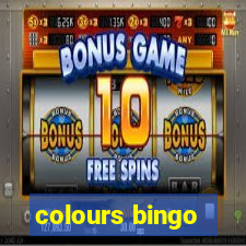 colours bingo