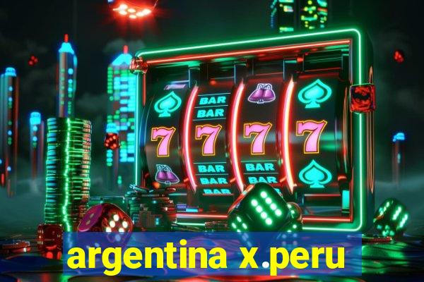 argentina x.peru