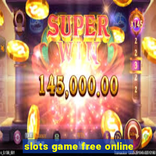 slots game free online