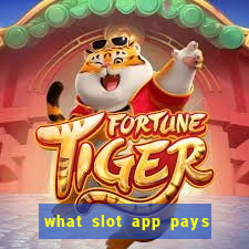 what slot app pays real money