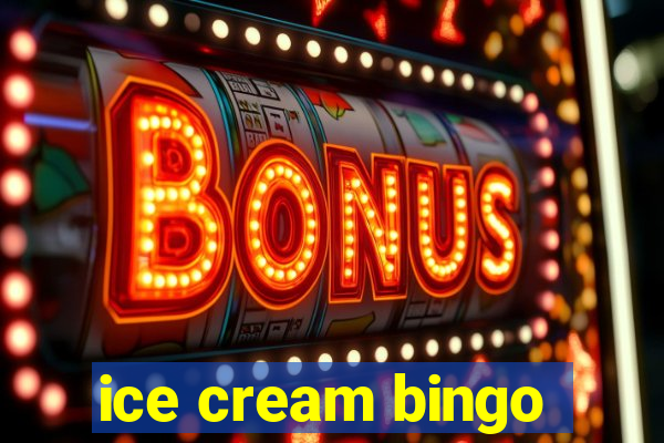 ice cream bingo