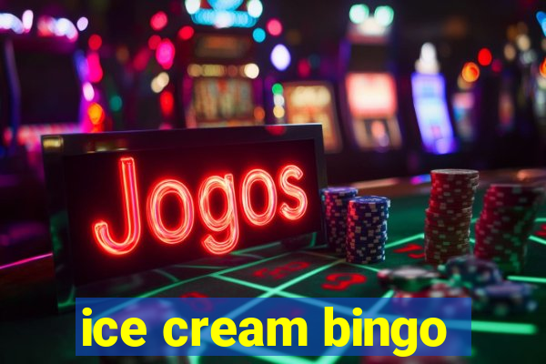 ice cream bingo