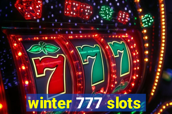 winter 777 slots