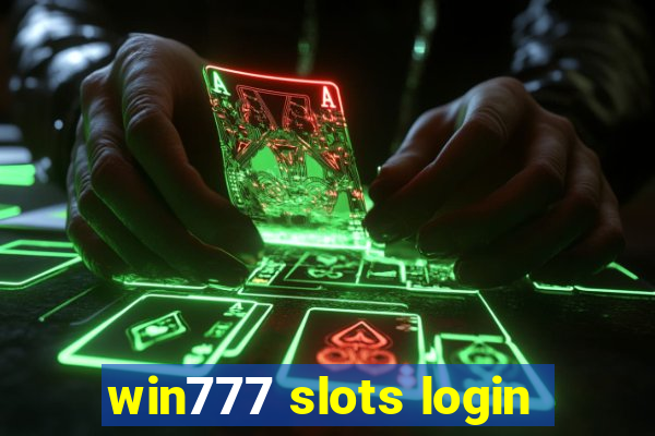 win777 slots login