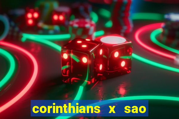 corinthians x sao paulo palpite