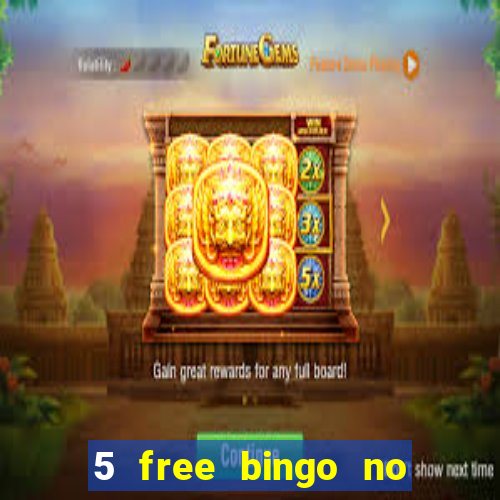 5 free bingo no deposit required