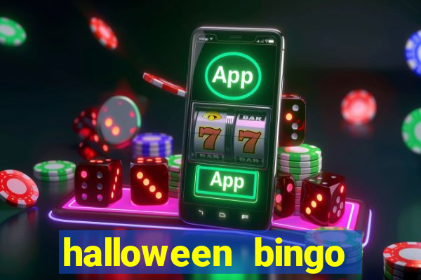 halloween bingo card maker