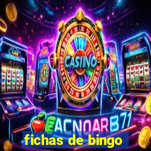 fichas de bingo