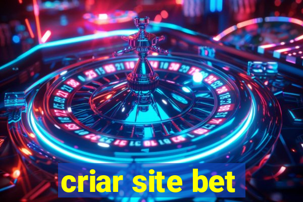 criar site bet