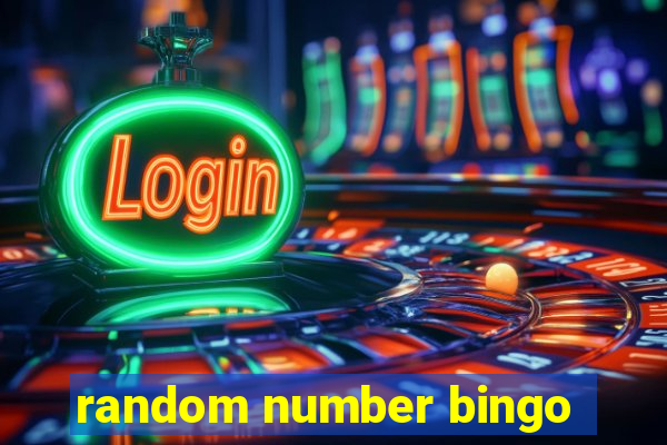 random number bingo