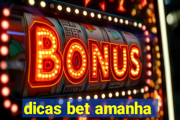 dicas bet amanha