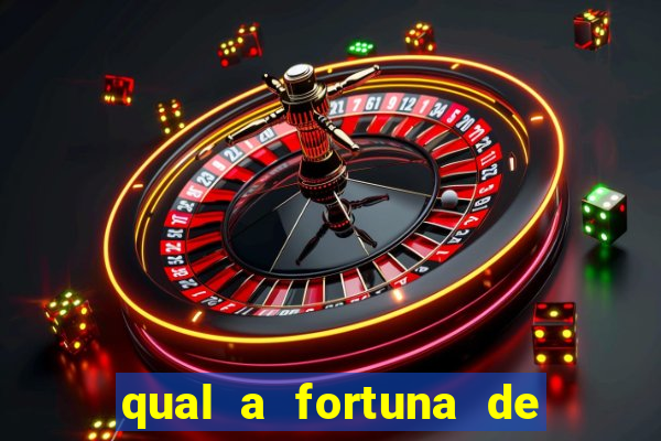 qual a fortuna de aloisio chulapa