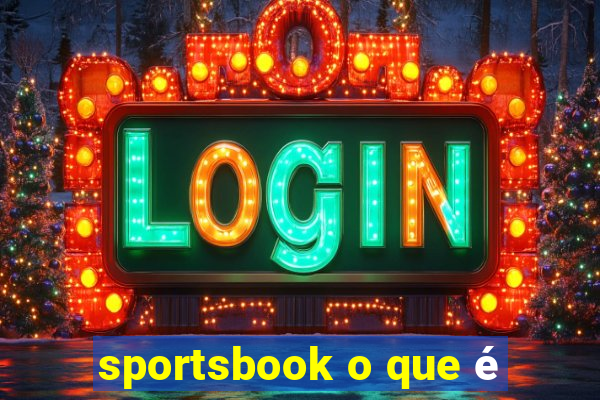 sportsbook o que é