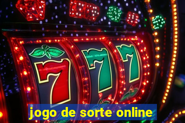 jogo de sorte online