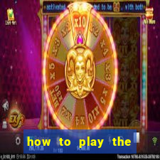 how to play the buffalo slot machine