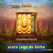 arara jogo do bicho