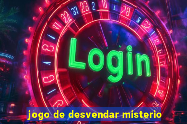 jogo de desvendar misterio