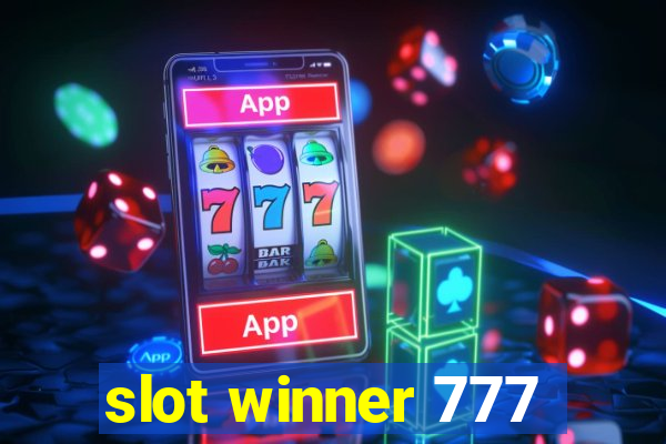 slot winner 777