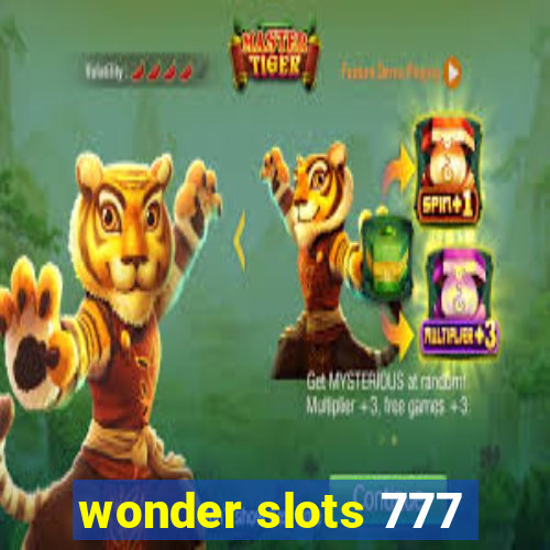 wonder slots 777