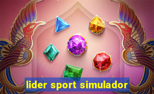 lider sport simulador