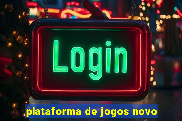 plataforma de jogos novo