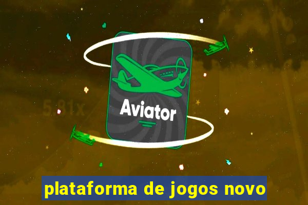 plataforma de jogos novo