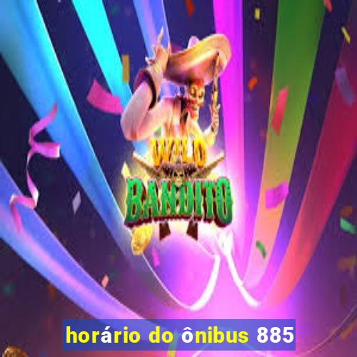 horário do ônibus 885