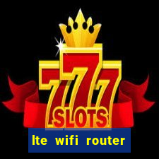 lte wifi router with sim card slot