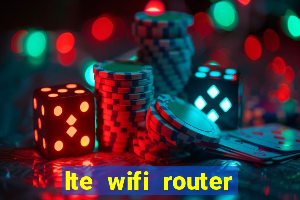 lte wifi router with sim card slot