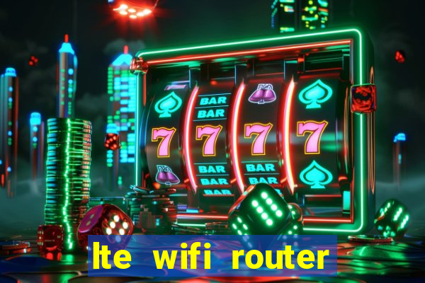 lte wifi router with sim card slot